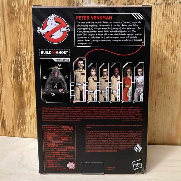 Ghostbusters Peter Venkmann Plasma Series Action Figure NIB - Picture 5 of 5